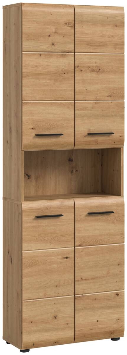 Hochschrank Ice Artisan Oak Nachbildung B/H/T: ca. 60x185x30 cm