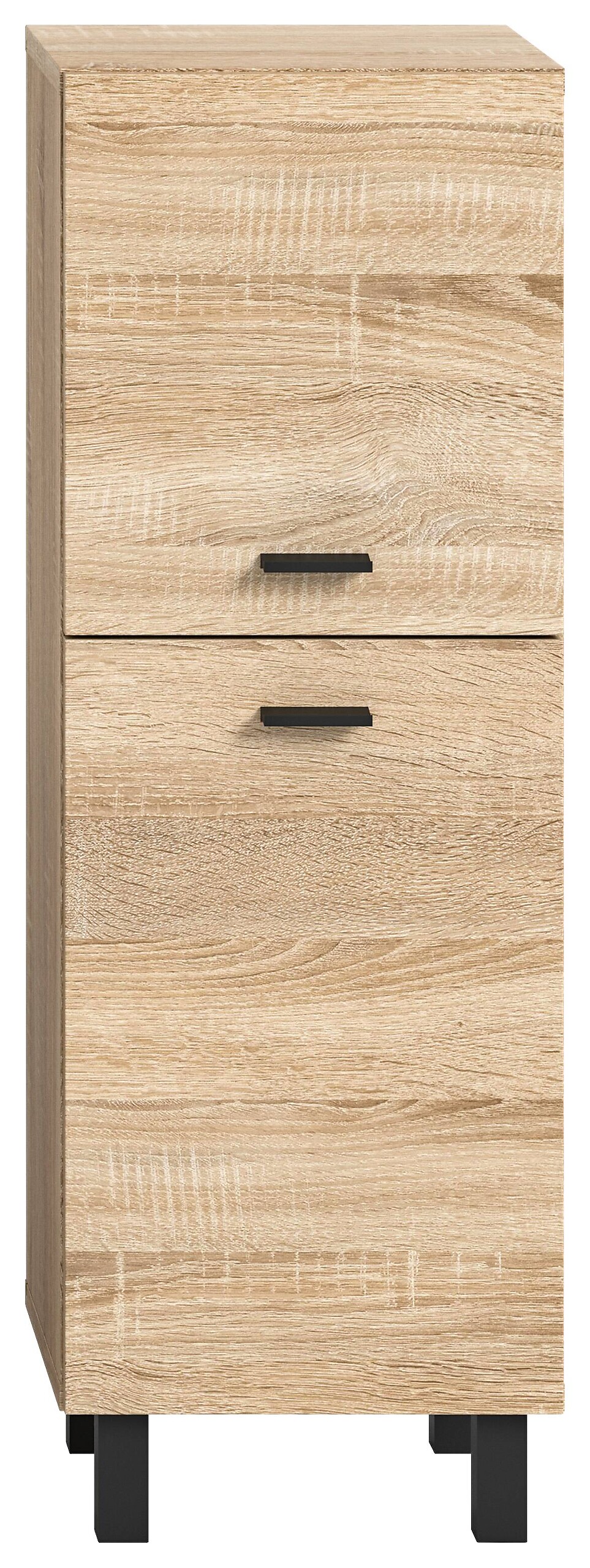 Badhochschrank BOSTON Eiche Sonoma Nachbildung B/H/T: ca. 30x80x29 cm
