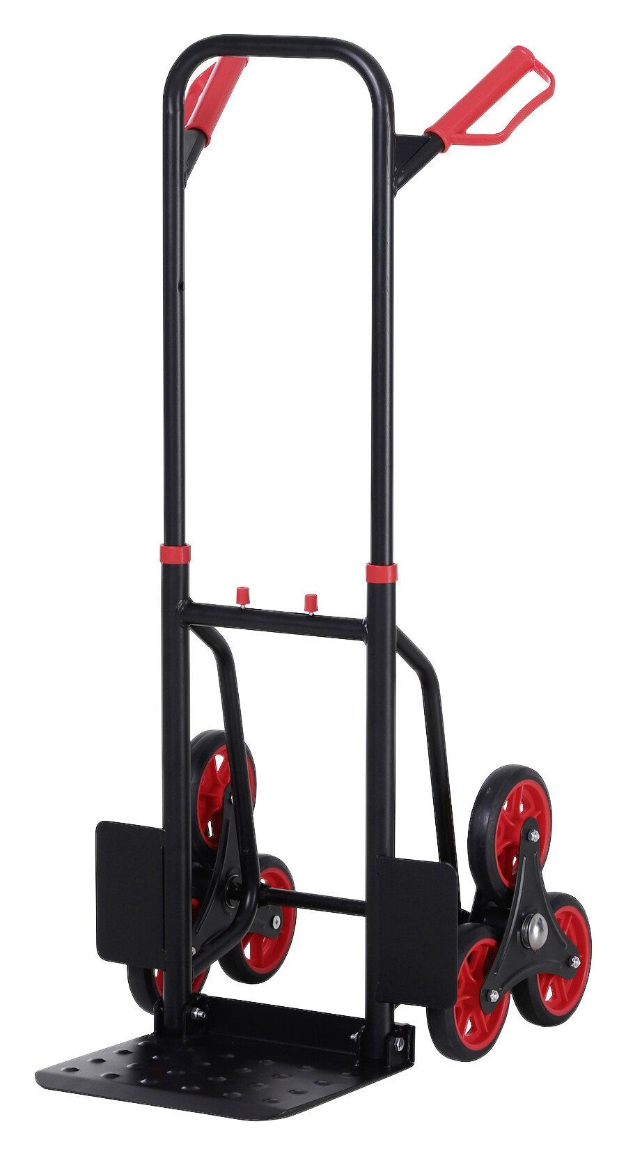 Treppensteiger höhenverstellbar schwarz B/H/T: ca. 45x409x60 cm