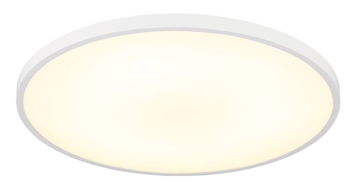 GLOBO Deckenleuchte weiß Opal Kunststoff H/D: ca. 4x40 cm 1 Brennstellen