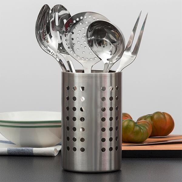 Küchenhelferset silber Edelstahl