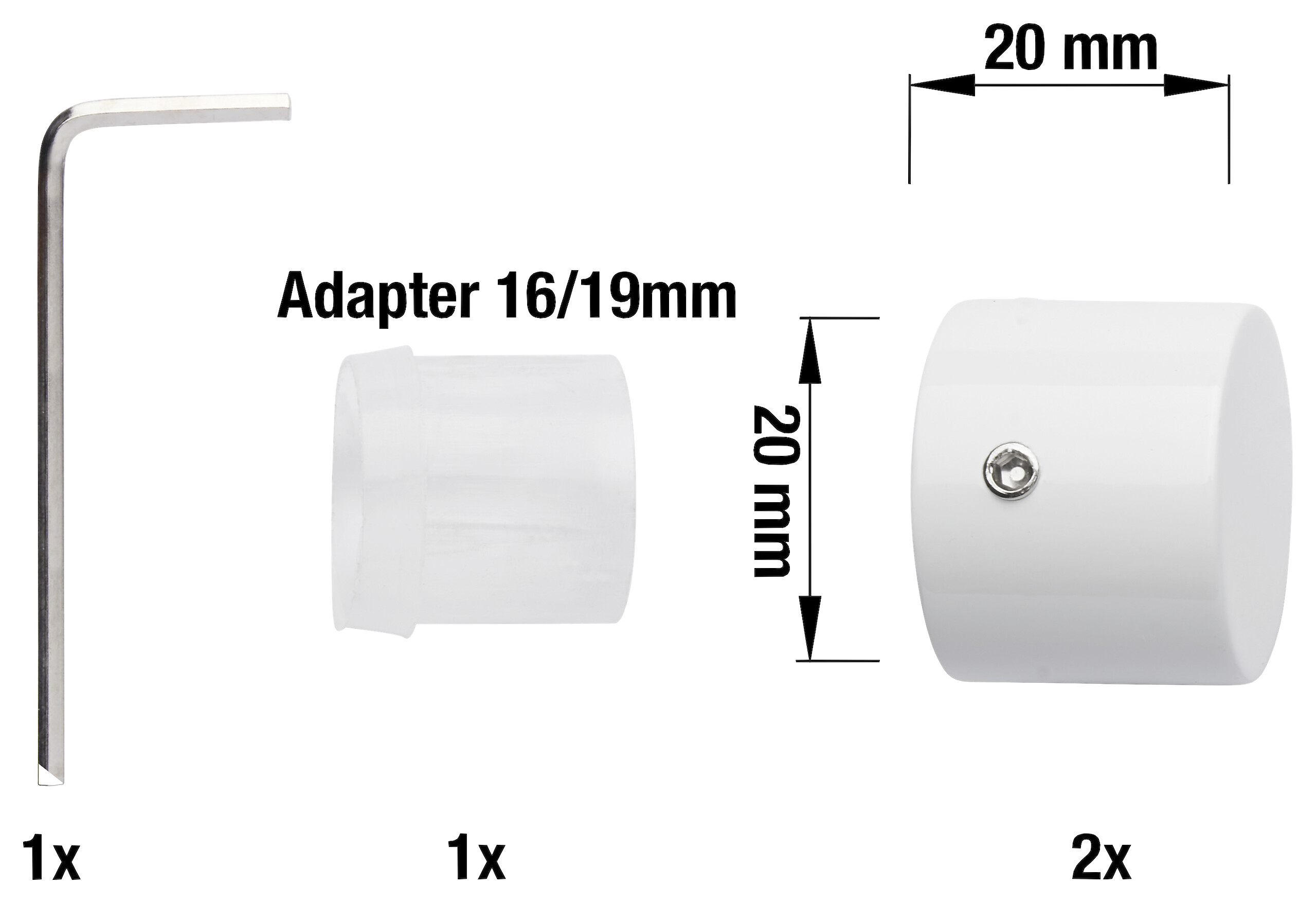 ondeco Endstück cap