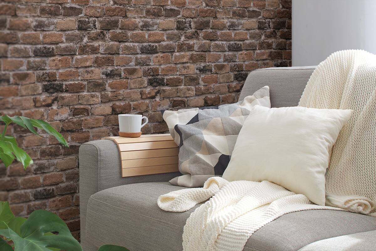 A.S.Creation Vliestapete braun B/H/D: ca. 53x1005x8,6 cm