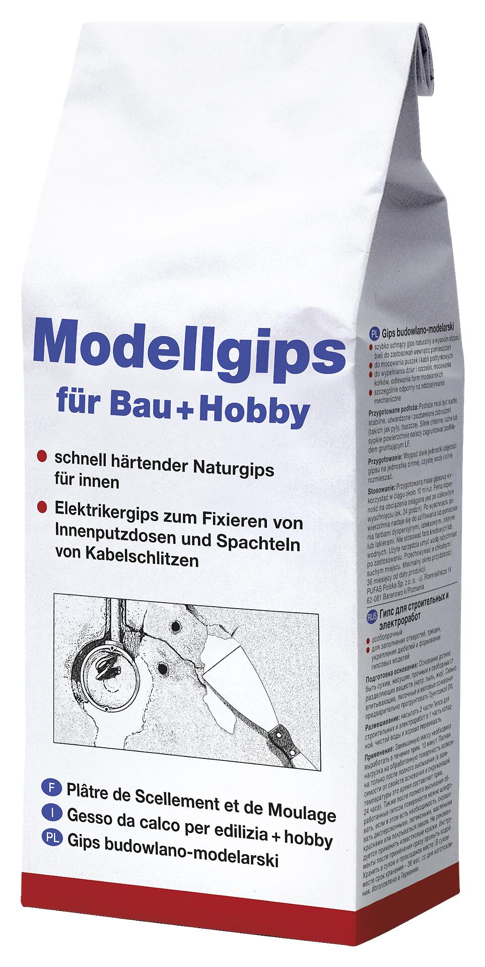 Modellgips ca. 1,5 kg