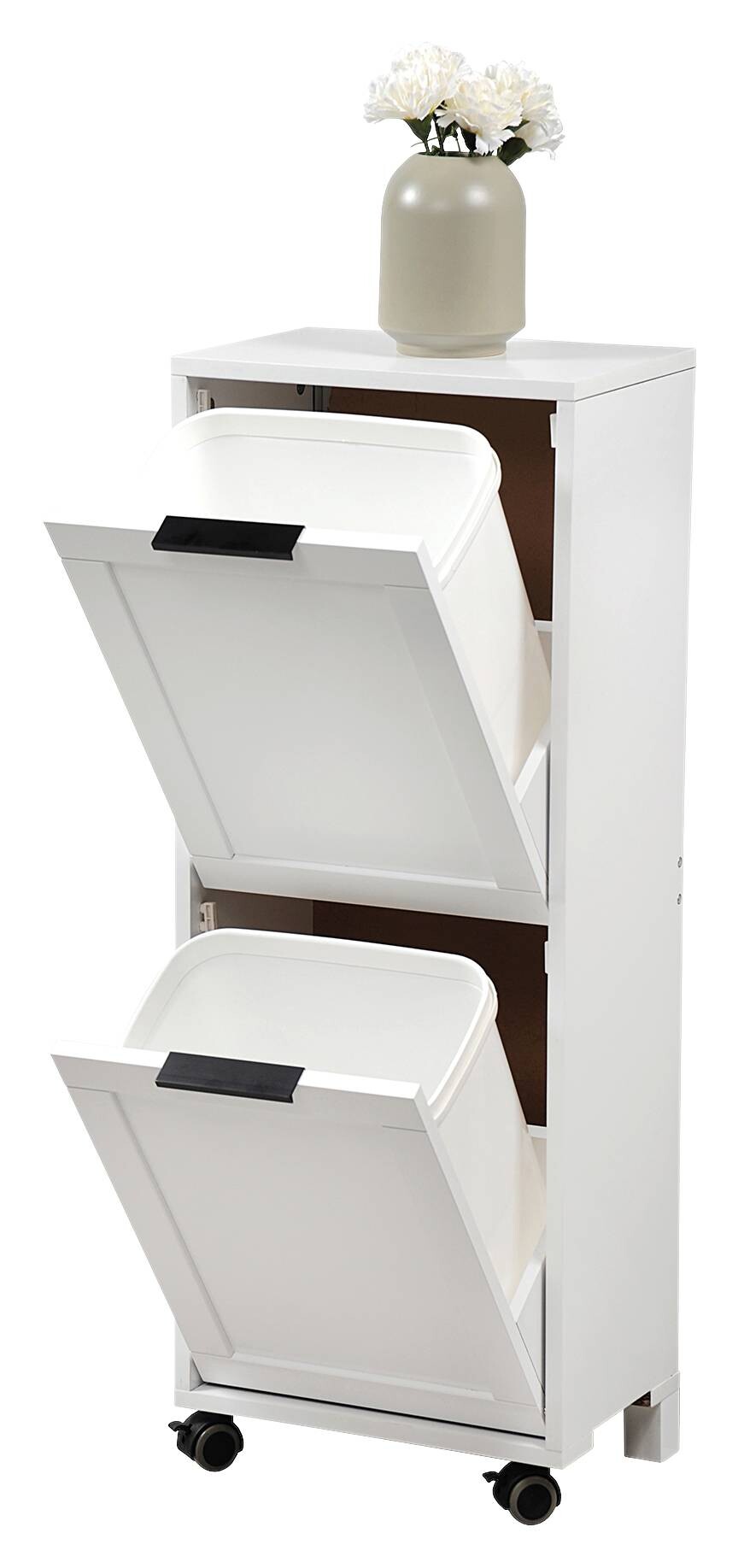 Kesper Universalschrank weiß Spanplatte B/H/T: ca. 35x89x23 cm