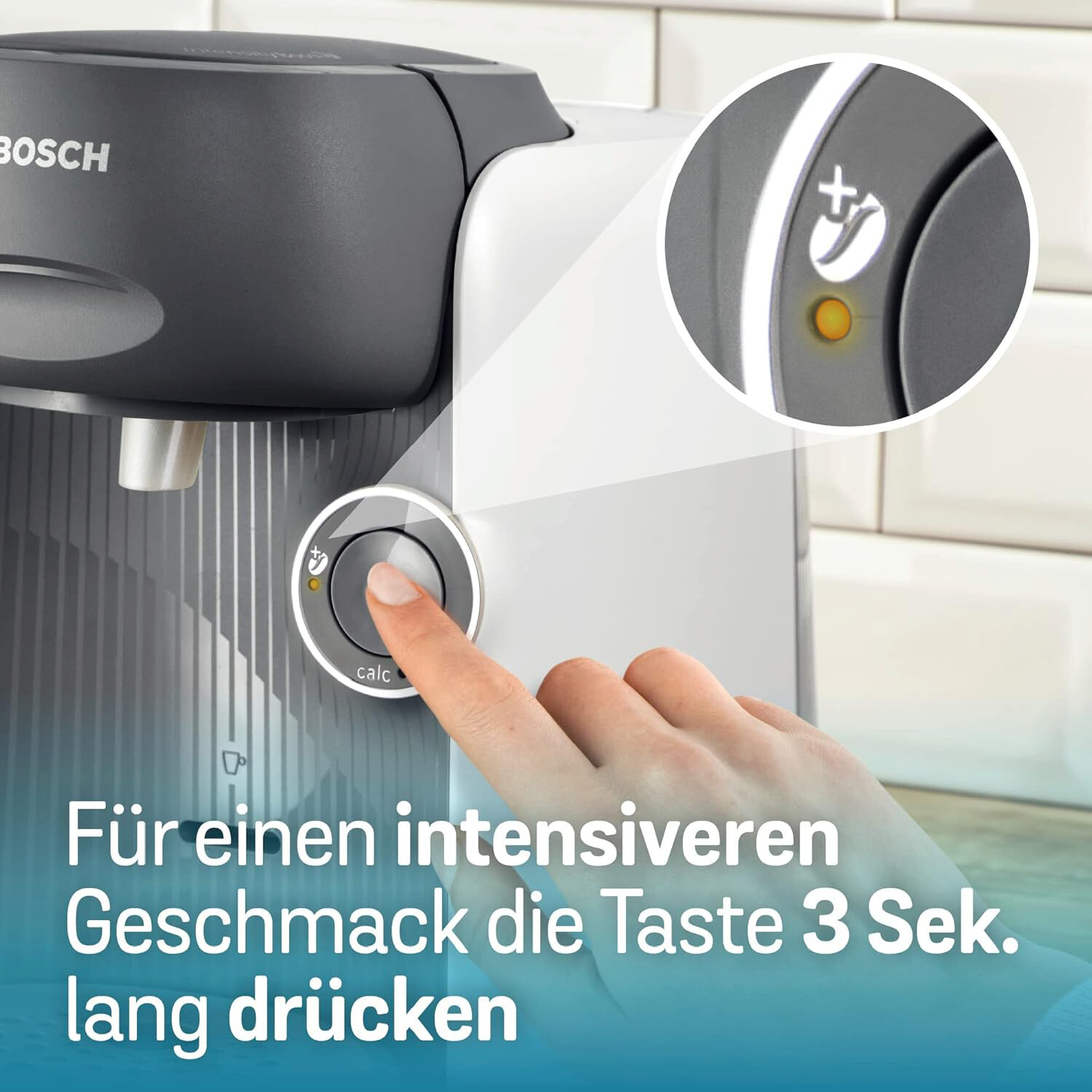 Bosch Kapselmaschine Tassimo Finesse TAS16B4 weiß Kunststoff B/H/T: ca. 15,7x26,5x36,6 cm