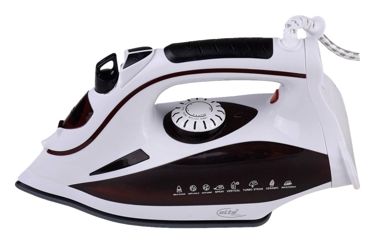 Elta Dampfbügeleisen DB-2600.8 schwarz weiß