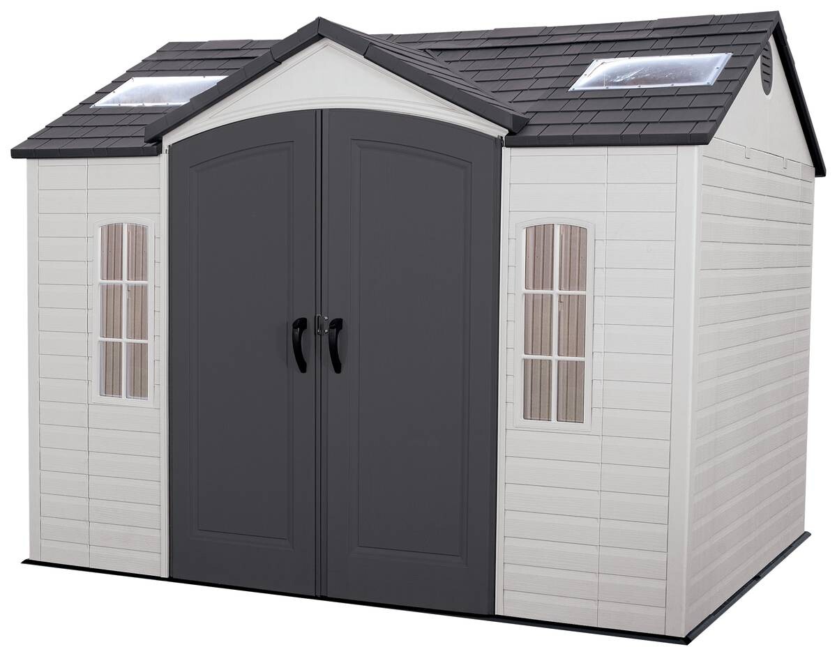 Lifetime Gartenhaus Sky Lichtgrau B/H/L: ca. 305x244x244 cm