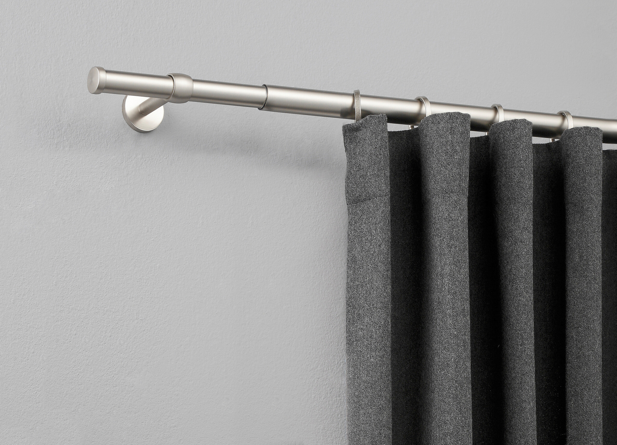 ondeco Stilgarnituren cap-noble Edelstahloptik Metall ausziehbar von ca. 120 bis 210 cm 1.0 Läufe