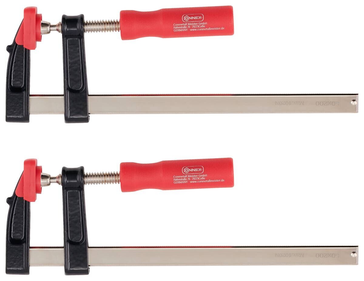 CONNEX Schraubzwinge 2 tlg.