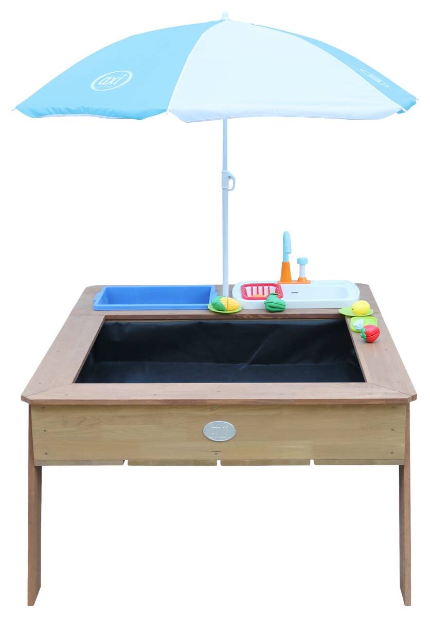 AXI Sand & Wassertisch Linda braun B/H/L: ca. 94x50x125 cm