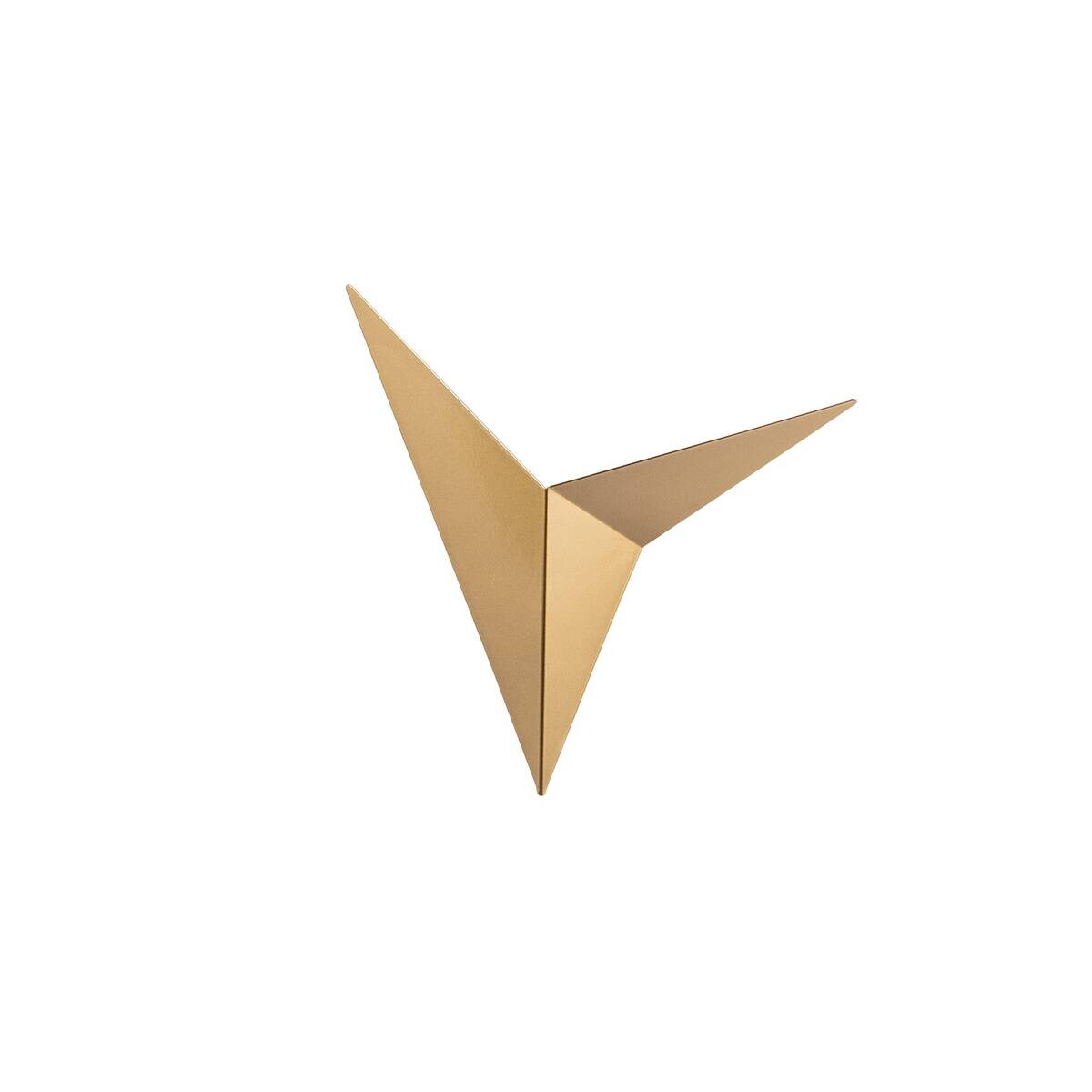 Opviq Wandleuchte gold Metall B/H/L: ca. 5x34x34 cm G9 1 Brennstellen