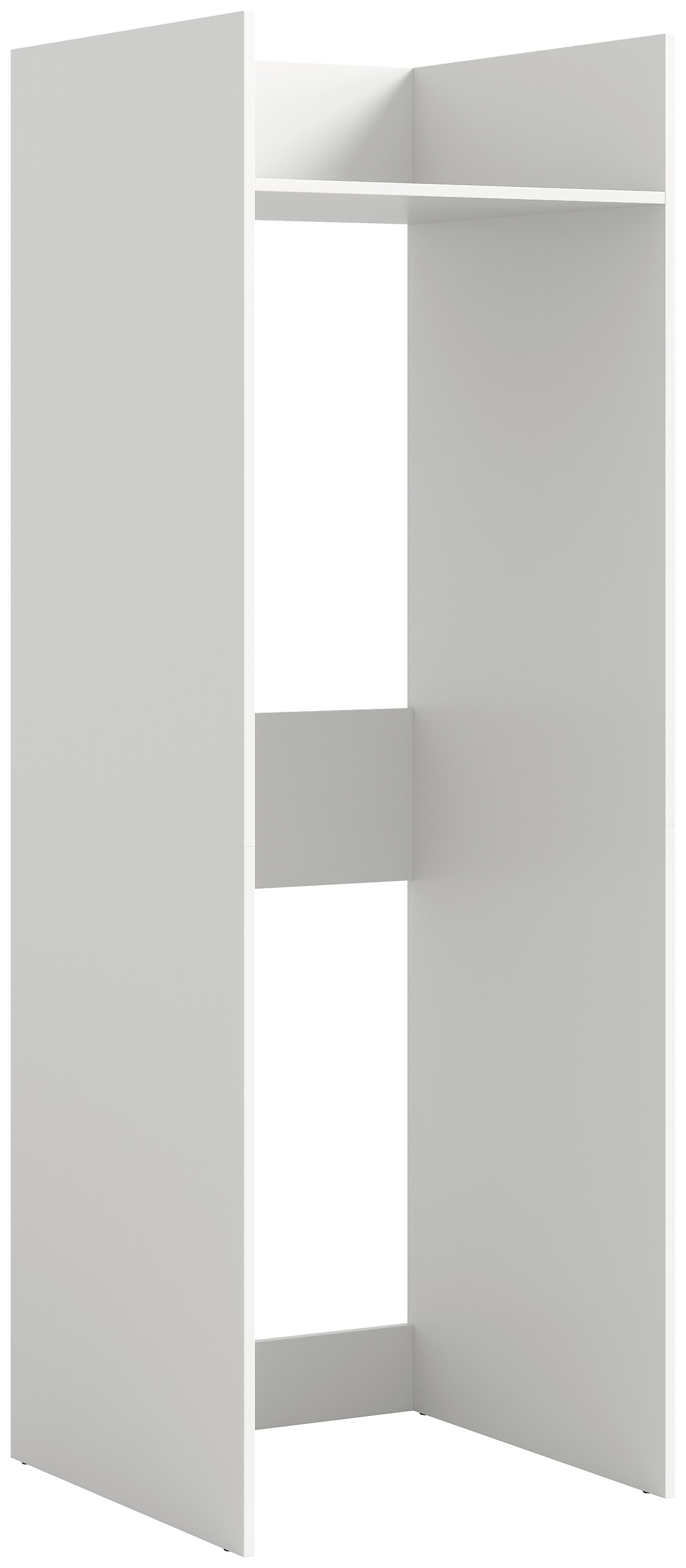 Waschmaschinenumbauschrank Free weiß B/H/T: ca. 66x196x66 cm