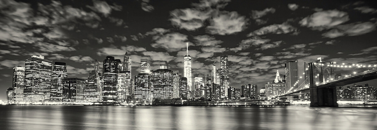 The Wall Wandbild New York B/L: ca. 53x155 cm