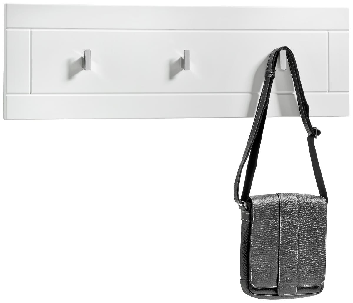 Wandpaneel Atlanta weiß Hochglanz B/H/T: ca. 90x28x5 cm