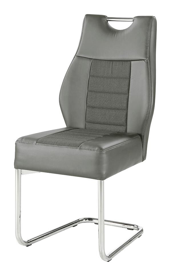 Schwingstuhl grau B/H/T: ca. 45x100x64 cm