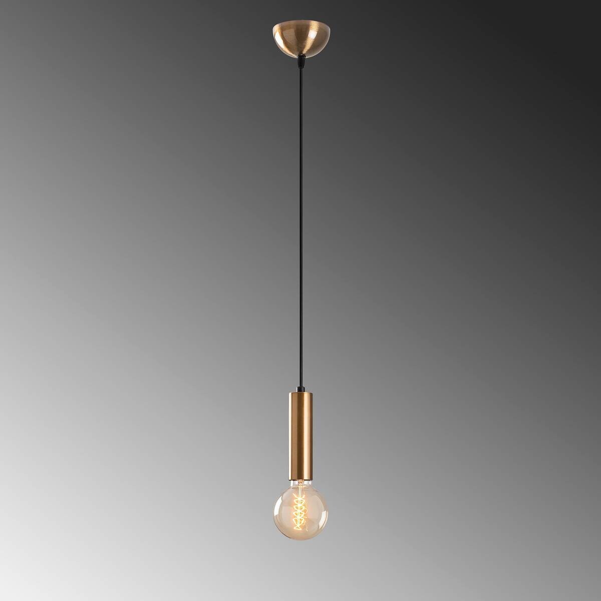 Opviq Pendelleuchte Tempo-2081 B/H/T/L/D: ca. 4x111x4x4x4 cm E27 1 Brennstellen