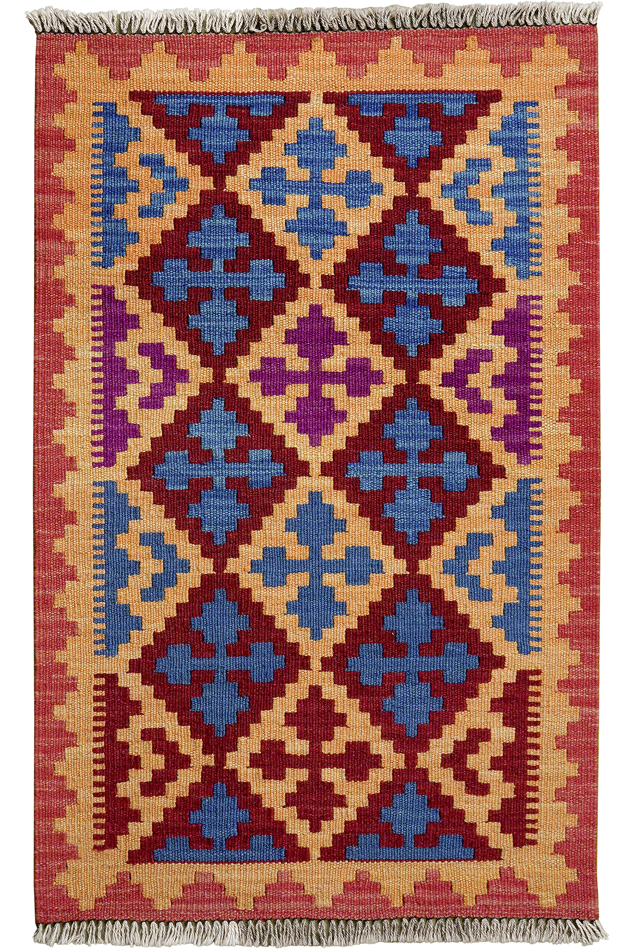 PersaTepp Teppich Kelim Gashgai bunt B/H/L: ca. 62x1x101 cm