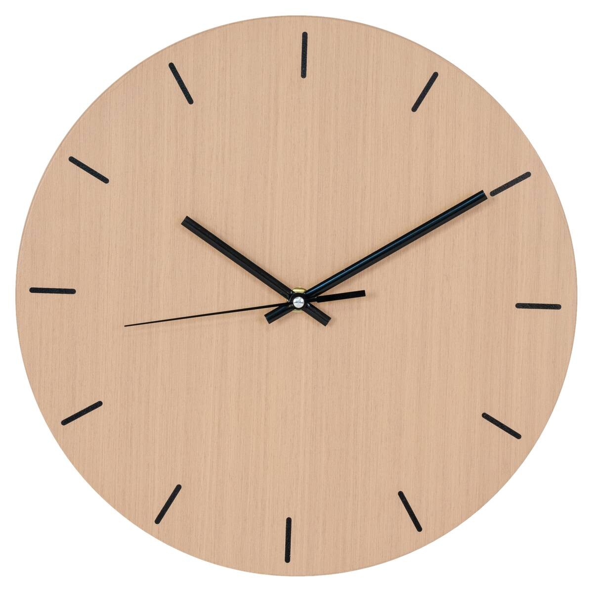 Housenordic Wanduhr natur D: ca. 30 cm