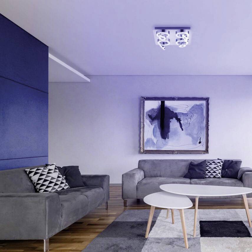 Just Light Smarte Deckenleuchte 14662-17