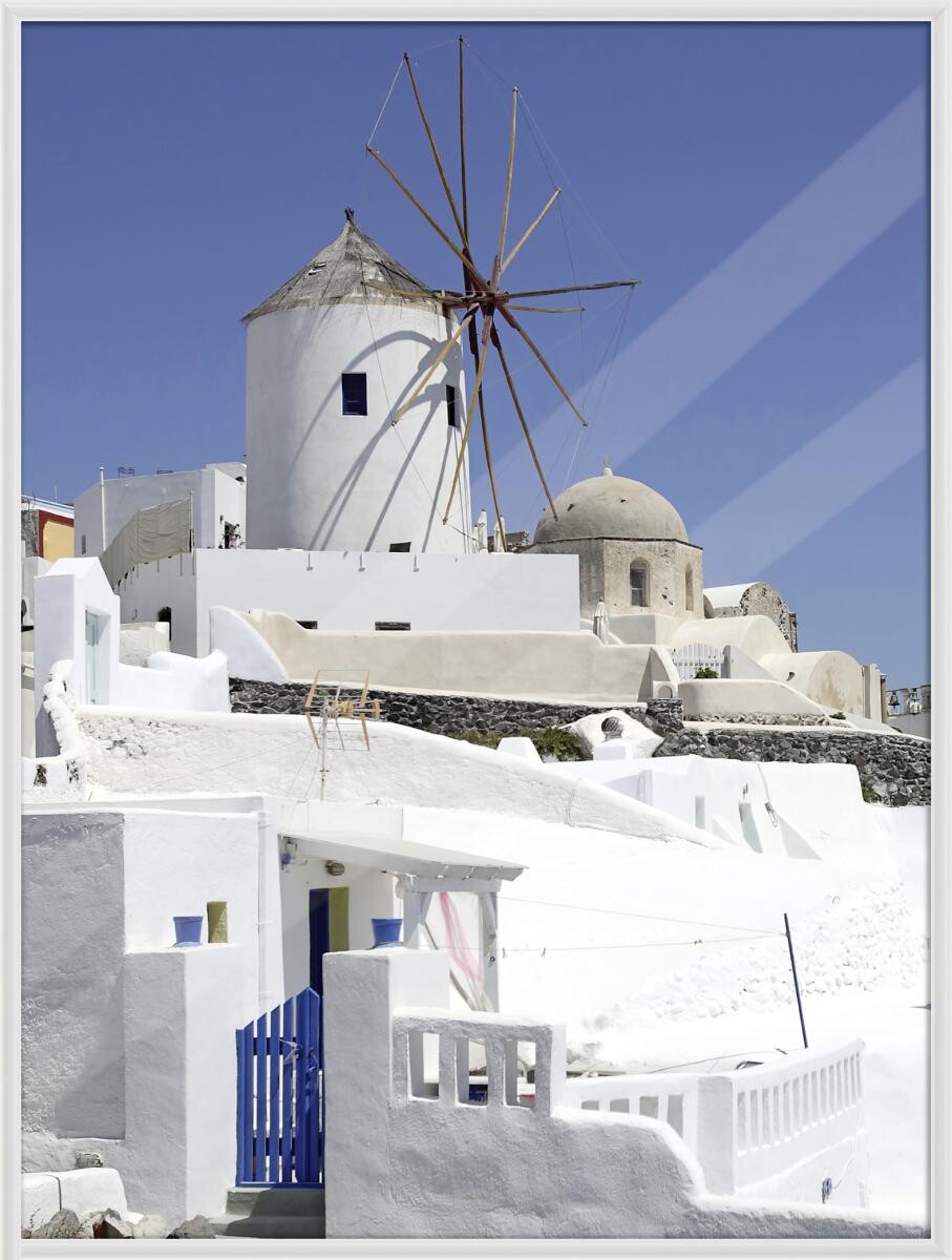 The Wall Bilderrahmen weiß Kunststoff B/L: ca. 60x80 cm