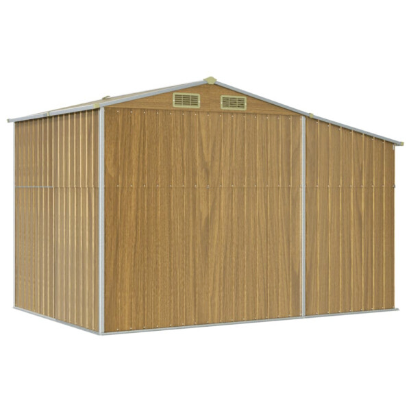 vidaXL Gartenhaus braun B/T/L: ca. 277x179x192,5 cm