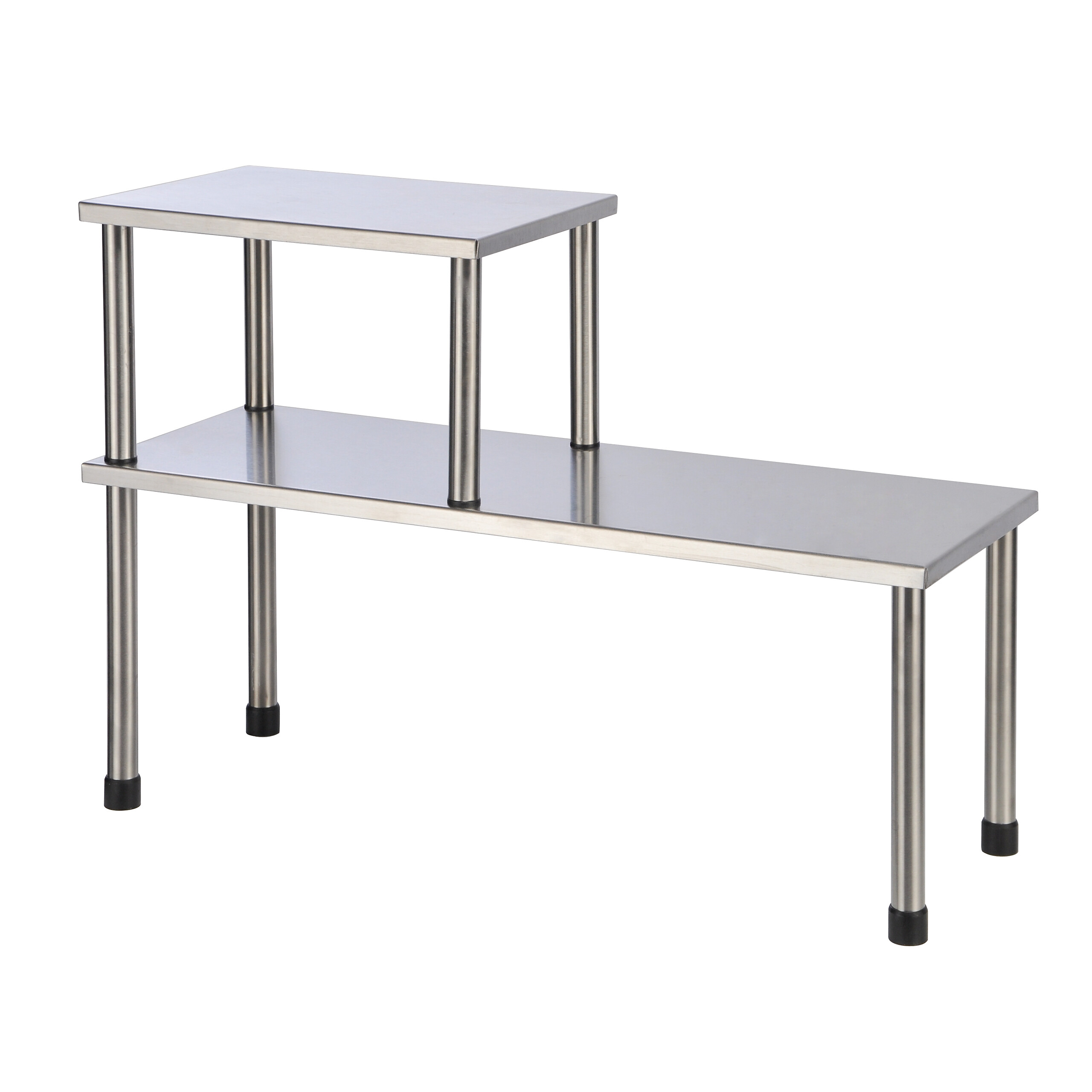 HI Küchenregal Edelstahl Edelstahl B/H/L: ca. 16x31x45 cm