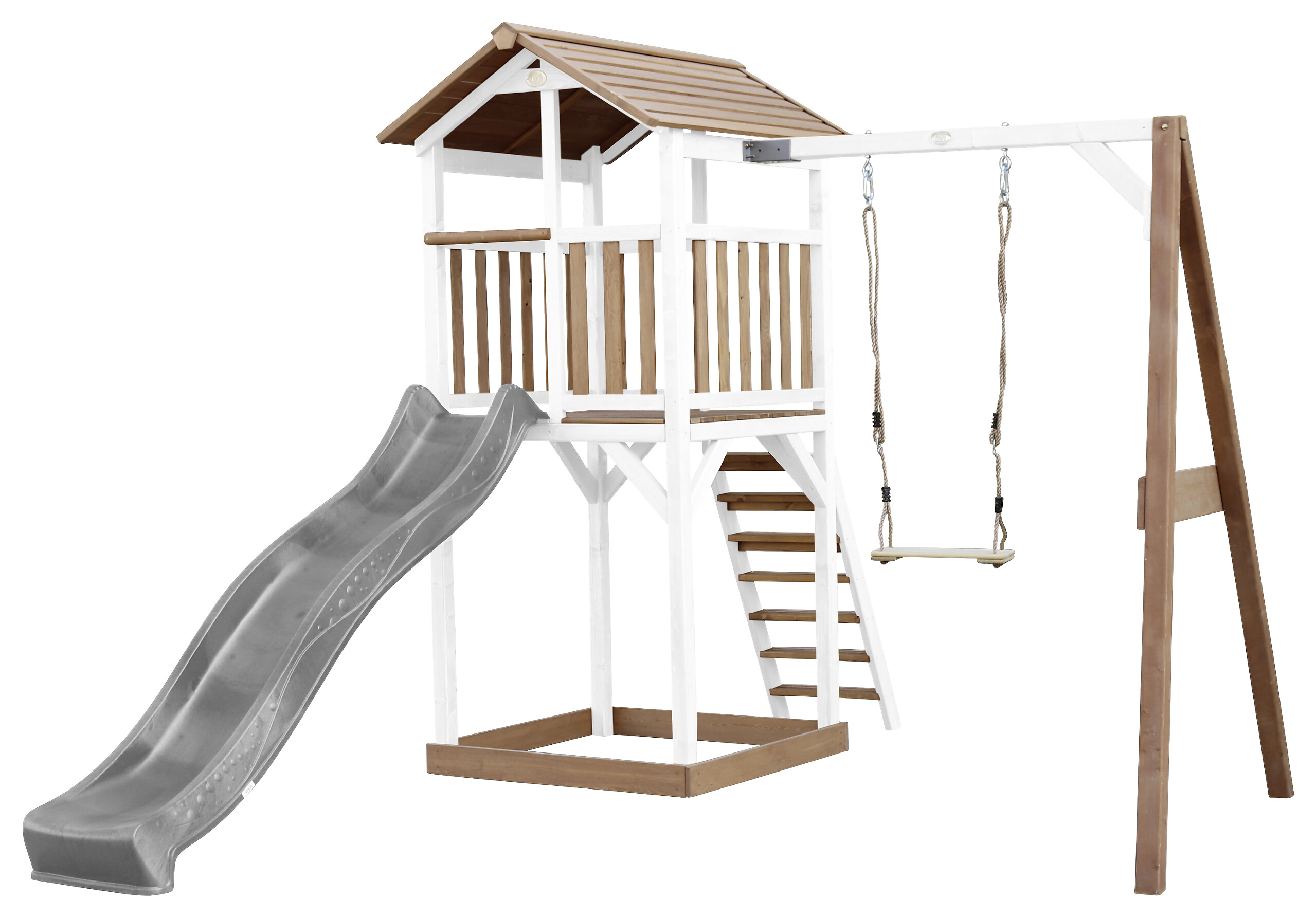 AXI Spielturm Beach Tower braun B/H/L: ca. 284x242x349 cm
