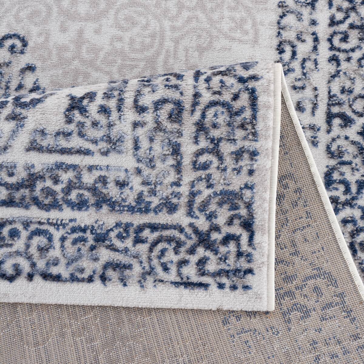 Sanat Teppich Evra hellgrau B/L: ca. 80x150 cm