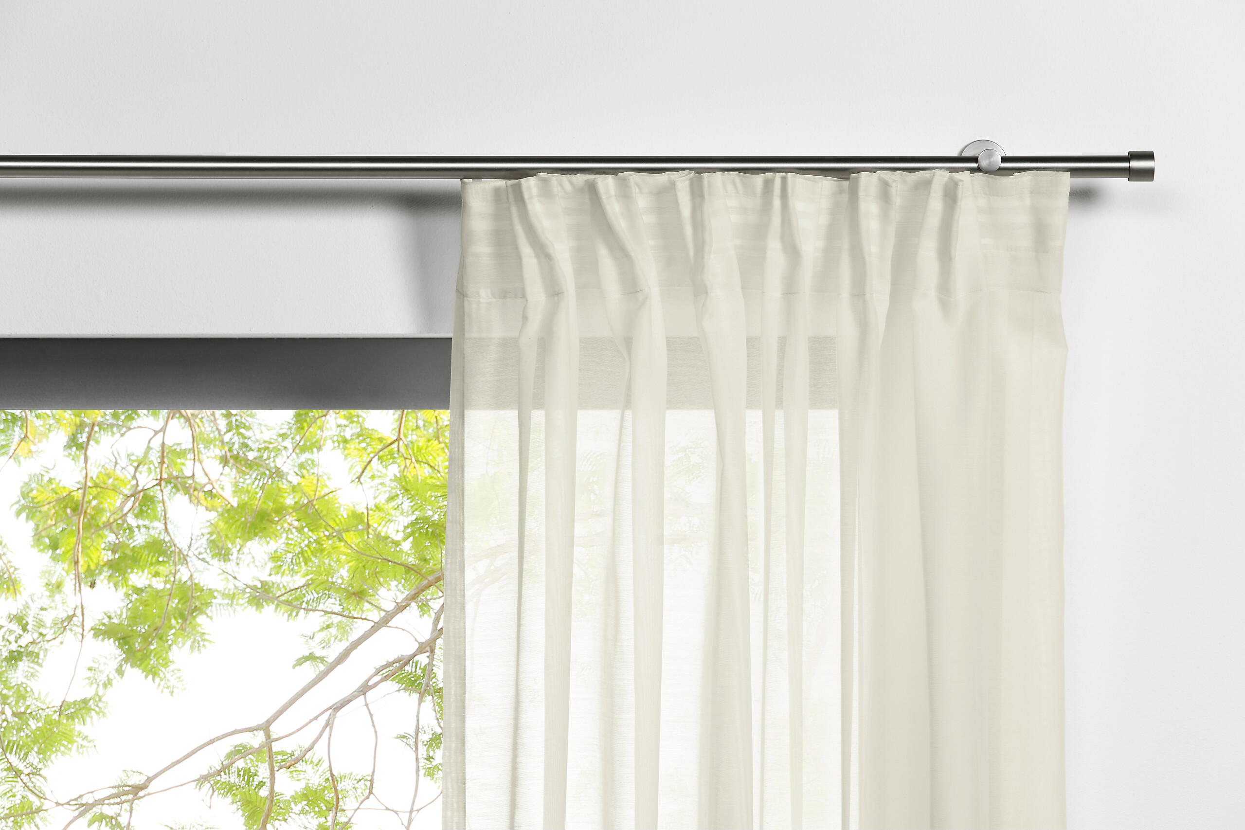 Kombivorhang PURE ecru B/L: ca. 135x300 cm Kombivorhang PURE ecru B/L: ca. 135x300 cm