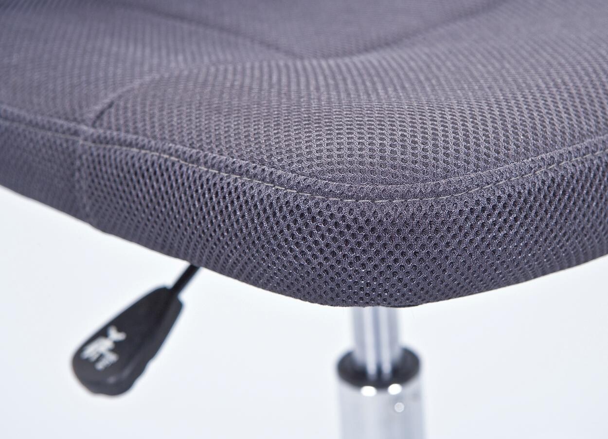 Drehstuhl Bonnie grau Kunststoff Metall