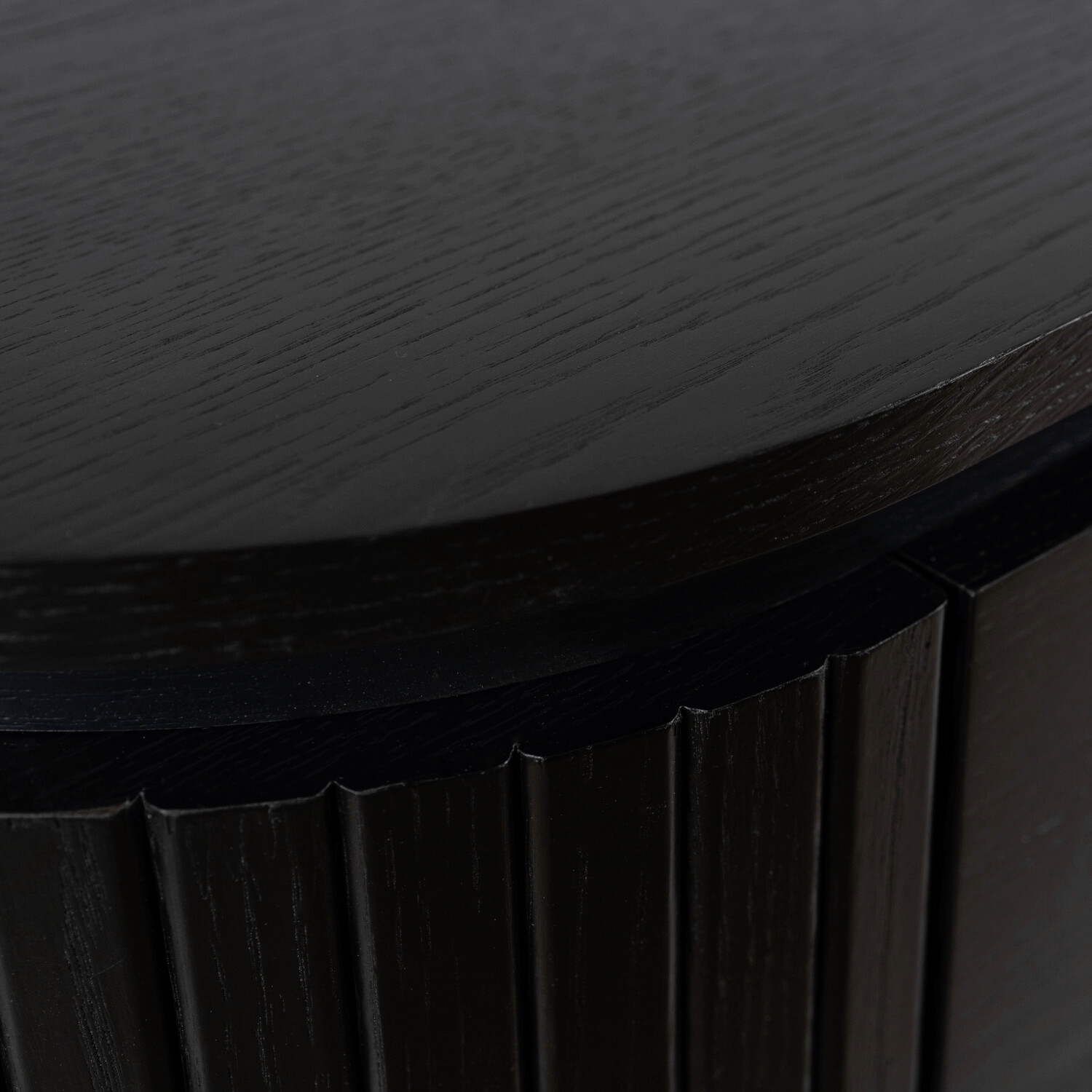 Kommode ALBERI schwarz B/H/T: ca. 160x76x40 cm