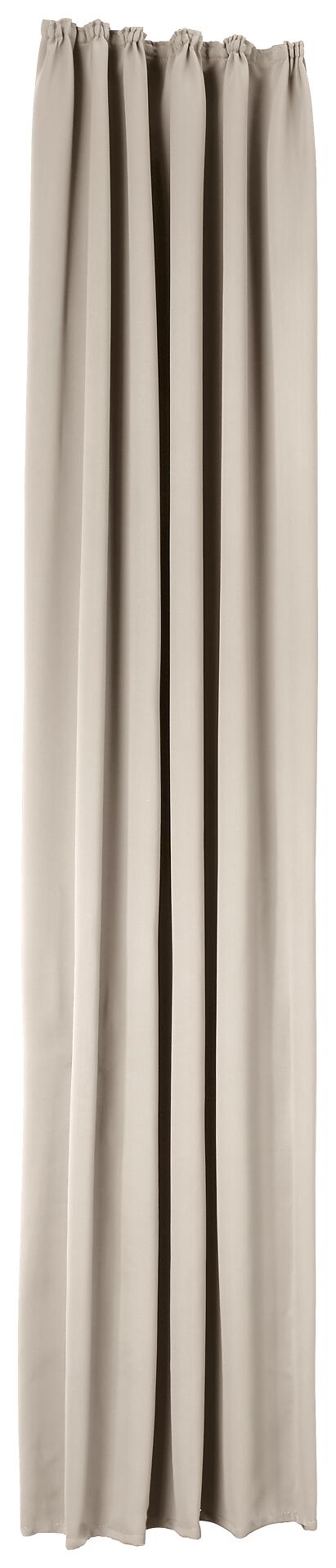 POCOline Verdunklungsvorhang Juna kitt B/L: ca. 135x245 cm