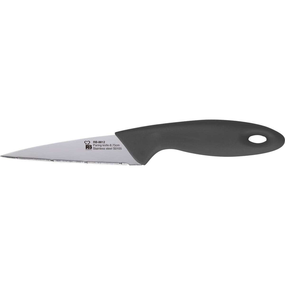 RENBERG Messerset Dresde schwarz Edelstahl 6 tlg.