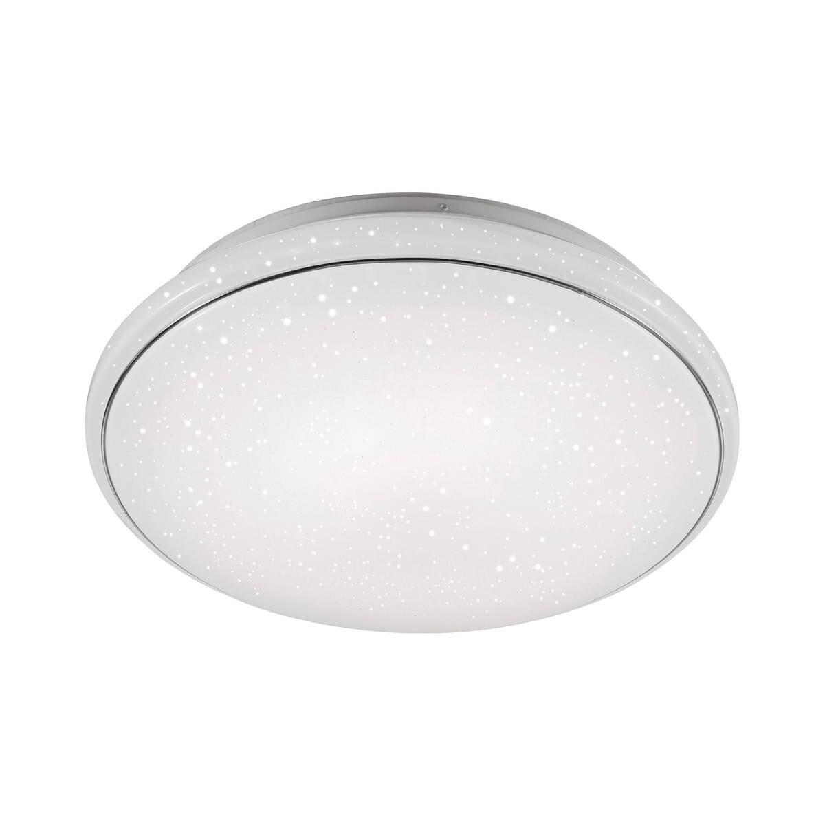 Just Light Smarte LED-Deckenleuchte JUPI 14743-16 weiß Kunststoff H/D: ca. 11x44 cm 1 Brennstellen