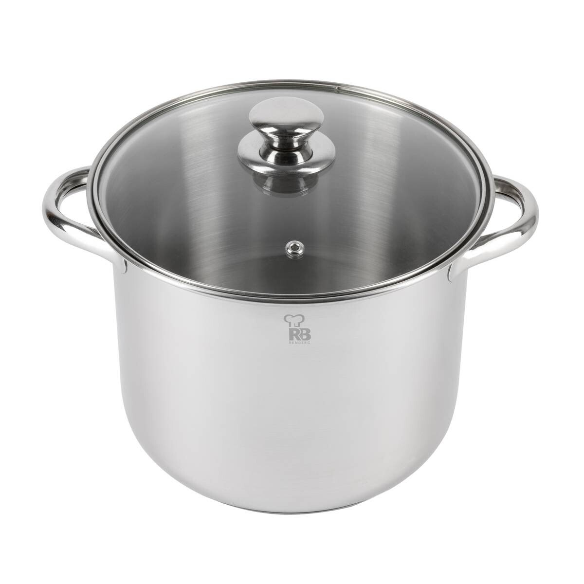 RENBERG Topfset Luca silber Edelstahl 18 tlg.