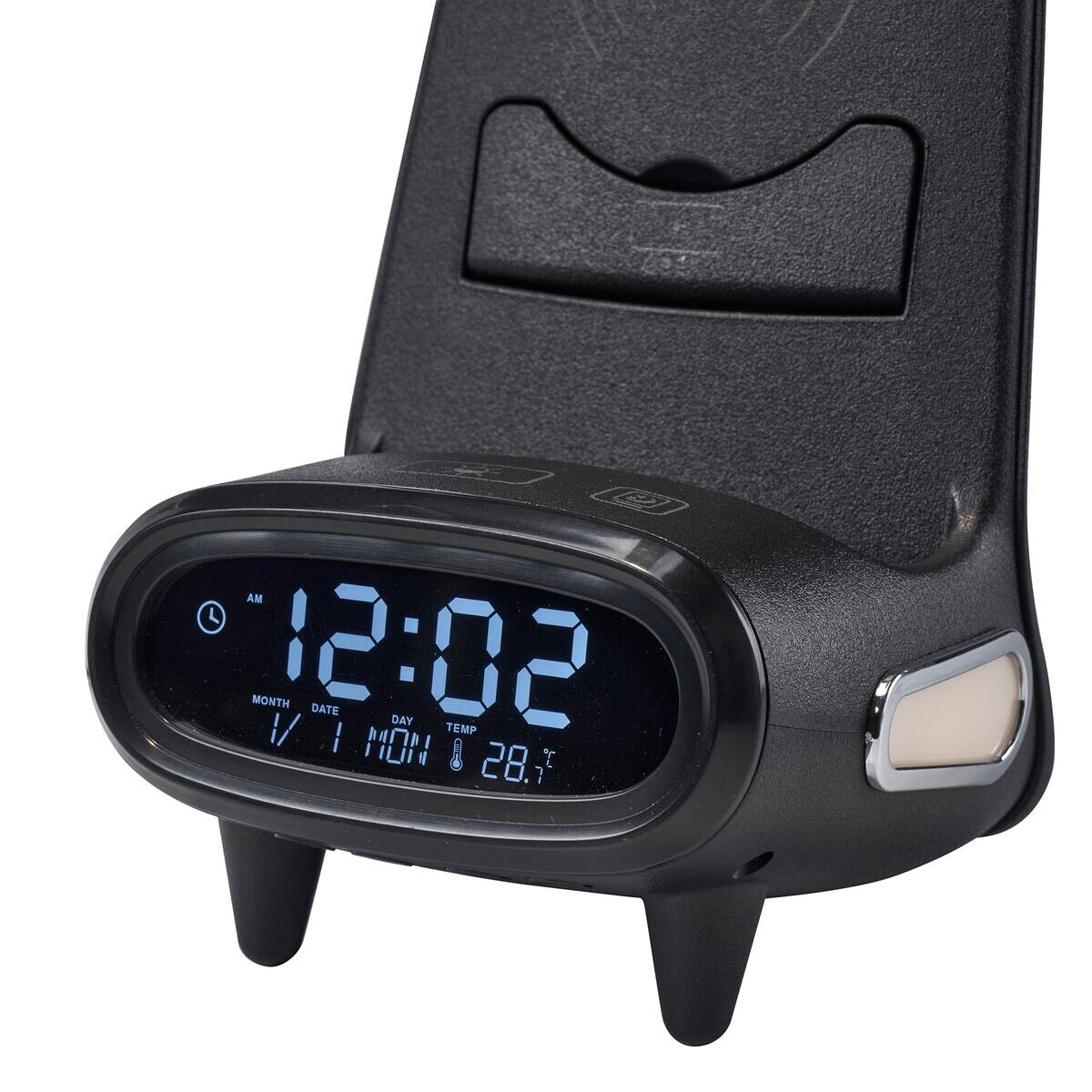 POCOline LED-Schreibtischleuchte Timon schwarz B/H/L: ca. 11x9x45 cm