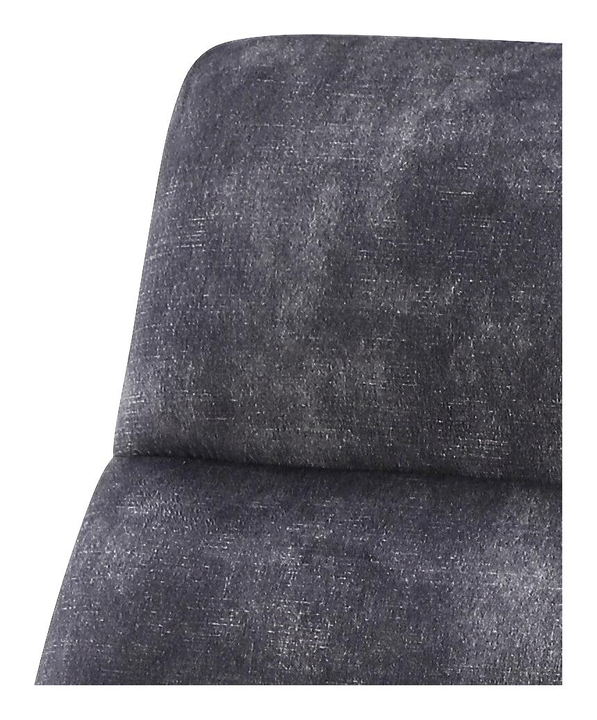 Stuhl Daniel anthrazit Microfaser B/H/T: ca. 45x94x60 cm