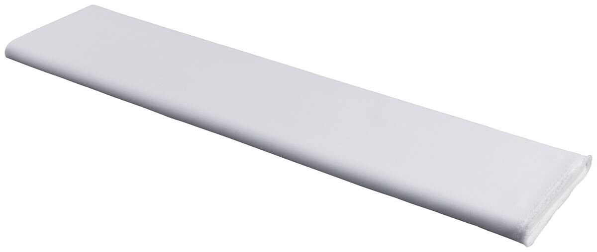 Dekostoff Satinette weiß B: ca. 145 cm