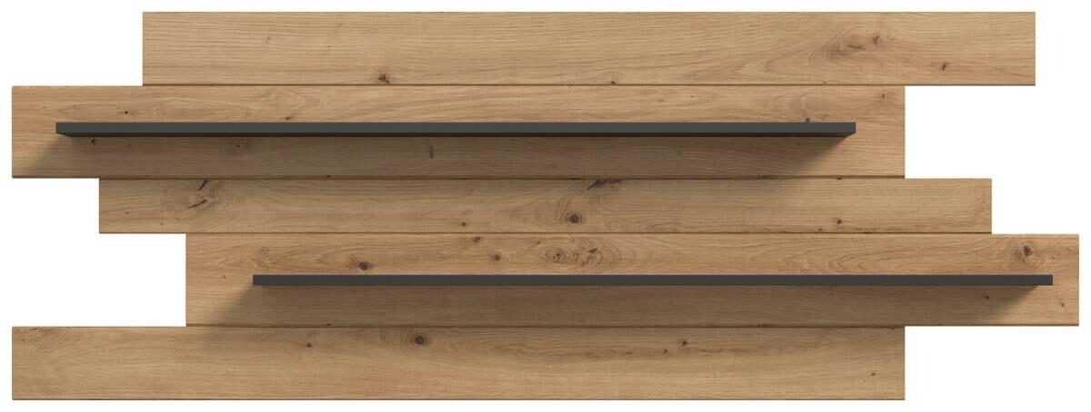 Wandboard Canu basaltgrau Nachbildung Artisan Oak Nachbildung B/H/T: ca. 67x184x19 cm