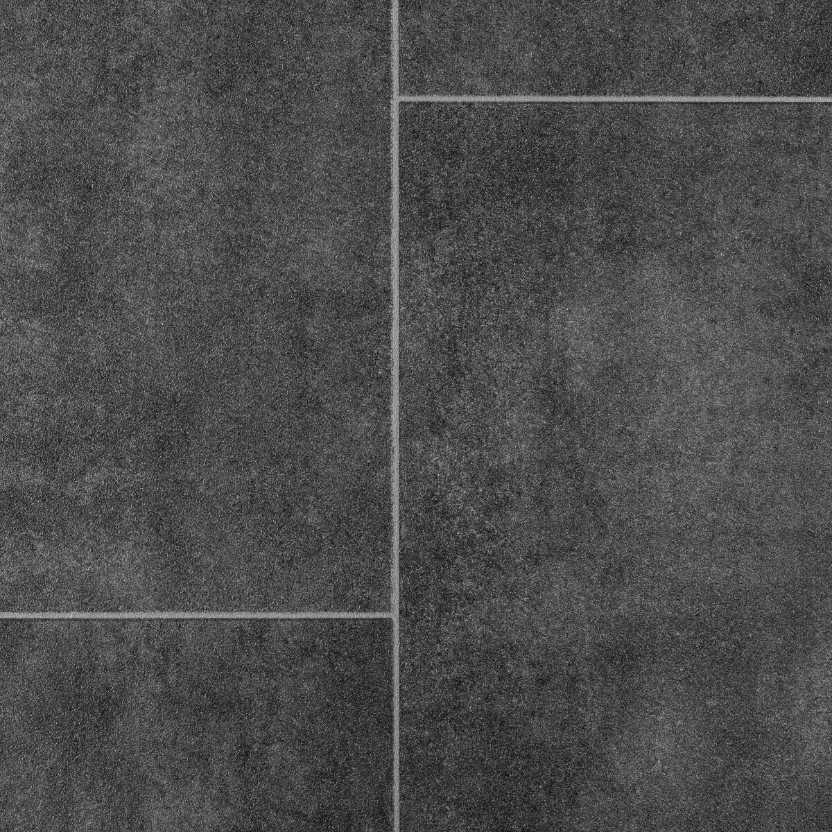 Vinylboden Mosa schwarz Kachel B: ca. 200 cm pro m²