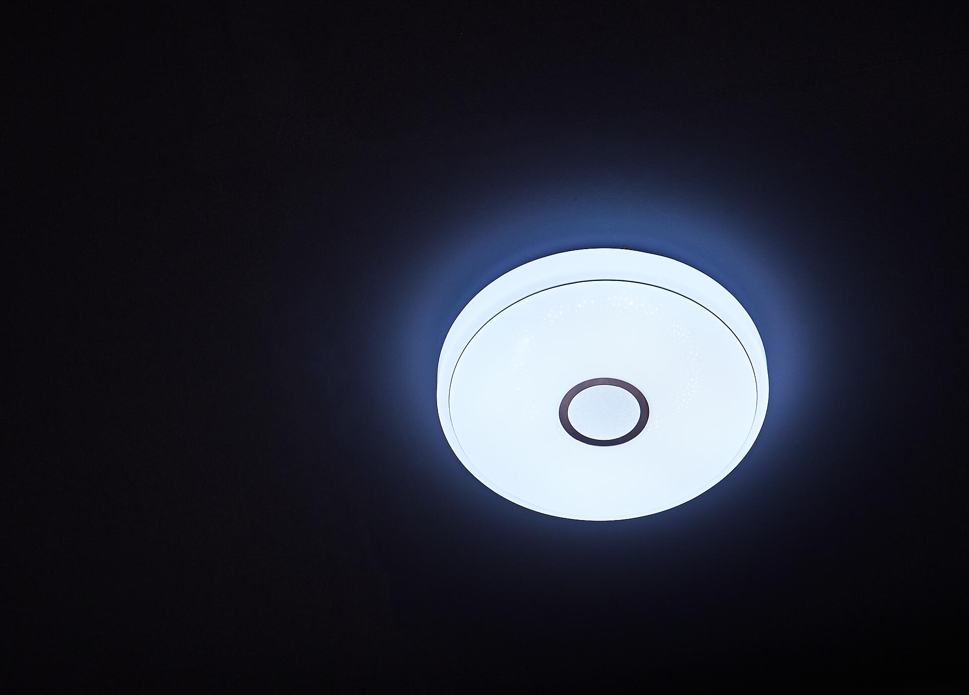 POCOline Deckenleuchte Joyce weiß Chrom Kunststoff D: ca. 40 cm