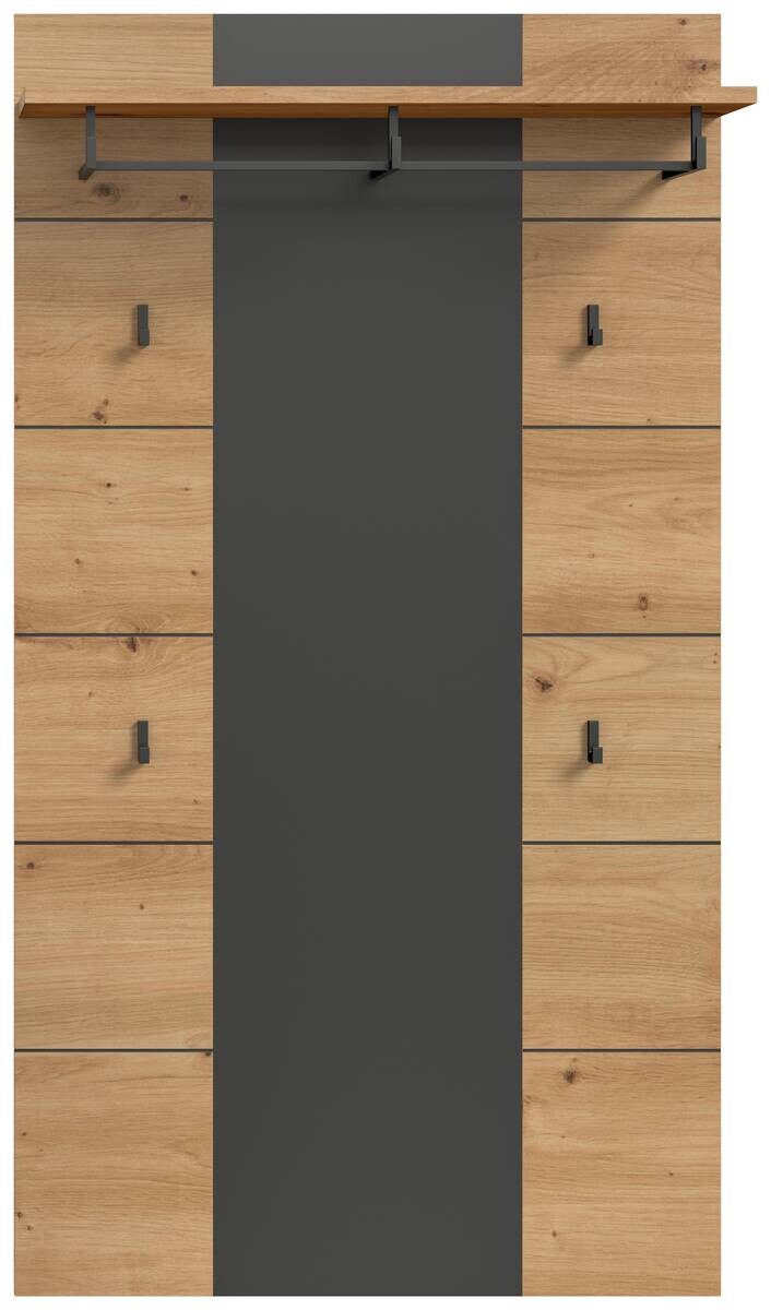 Paneel Canu basaltgrau Nachbildung Artisan Nachbildung B/H/T: ca. 80x145x29 cm