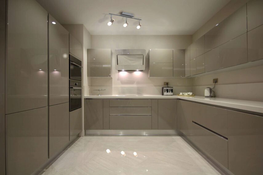 Näve Leuchten LED Deckenleuchte NV1236042 Chrom Metall Kunststoff B/H/T: ca. 9x17x46 cm 3 Brennstellen