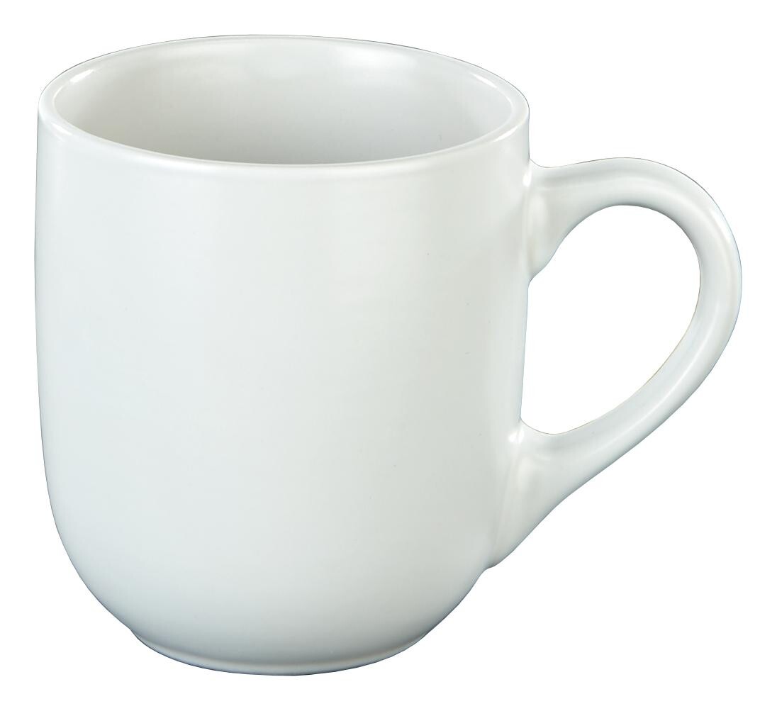 POCOline Kaffeebecher weiß Steingut