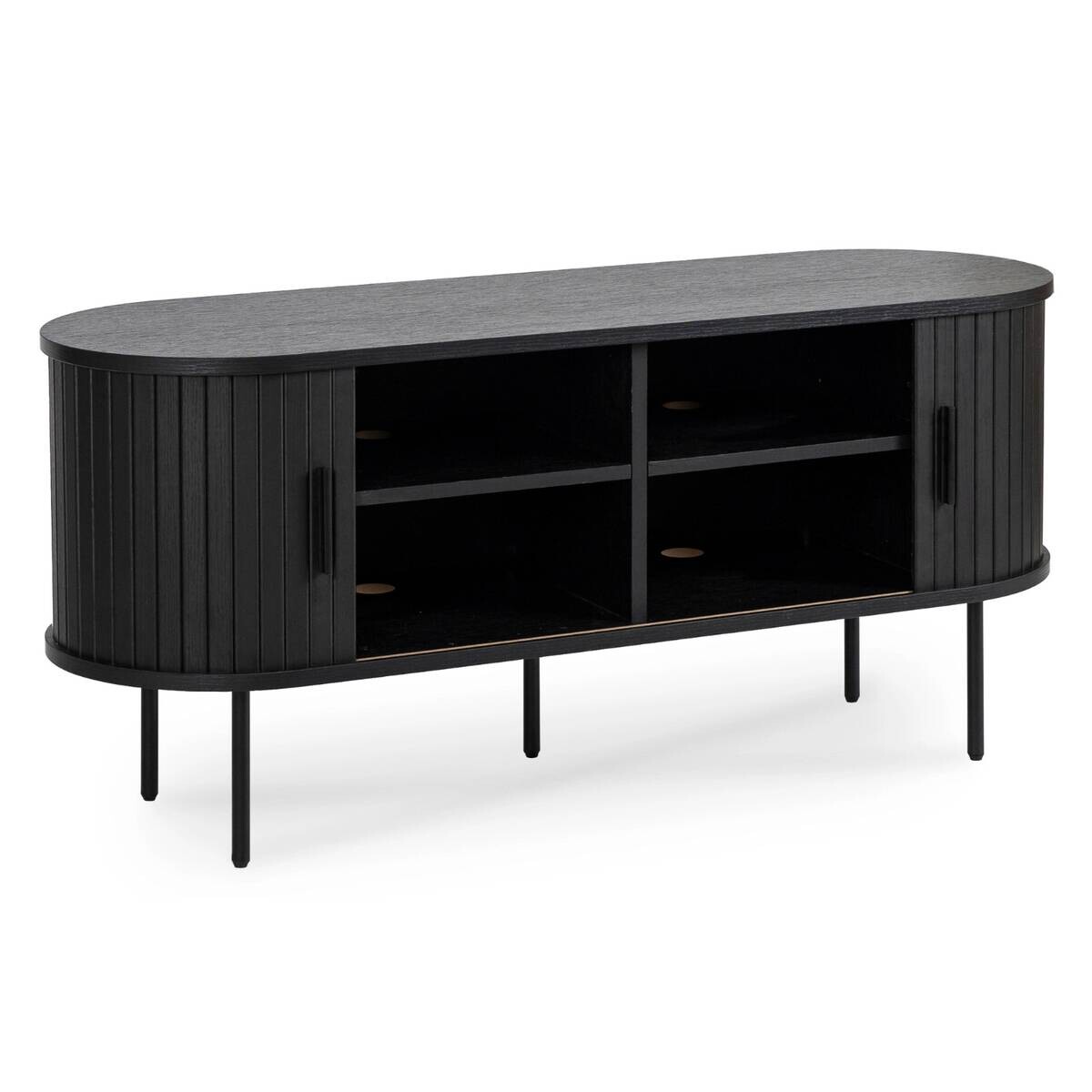 Lowboard SELVA schwarz B/H/T: ca. 120x54x60 cm