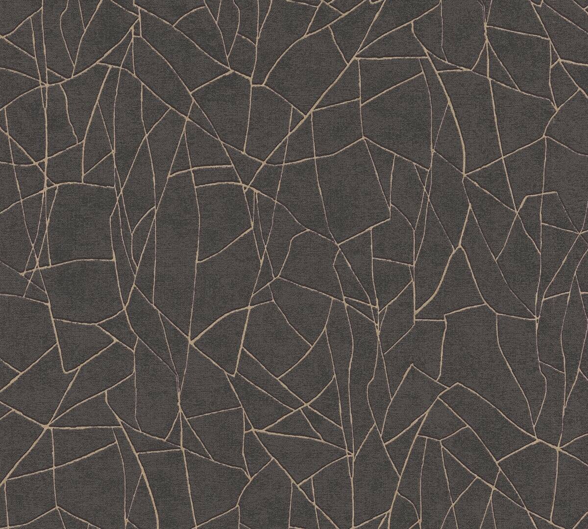 A.S.Creation Vliestapete schwarz B/H/D: ca. 53x1005x9,2 cm