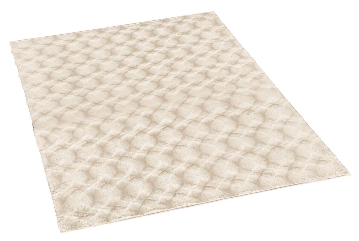Fellimitat Diamond creme B/L: ca. 80x150 cm