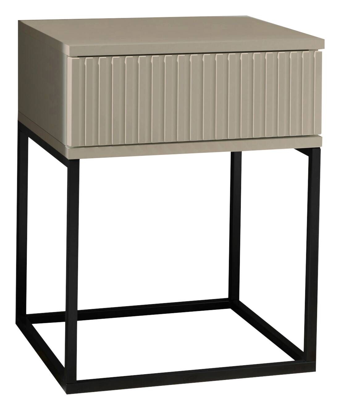 Nachtkonsole Marle Kaschmirgrau B/H/T: ca. 40x52x39 cm