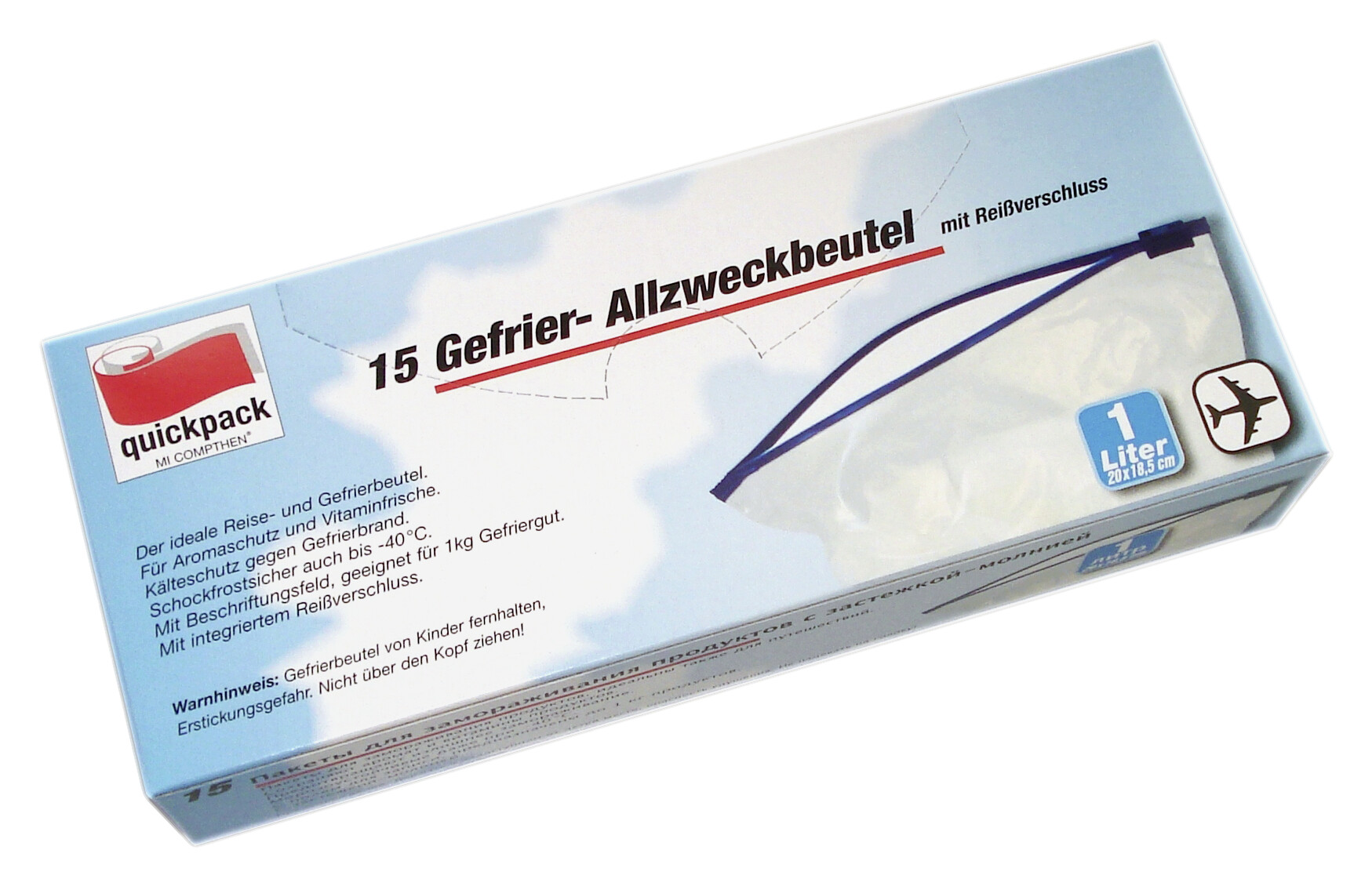 Quickpack Gefrierbeutel